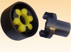 廣東MLL-I型分體式制動輪梅花形彈性聯軸器